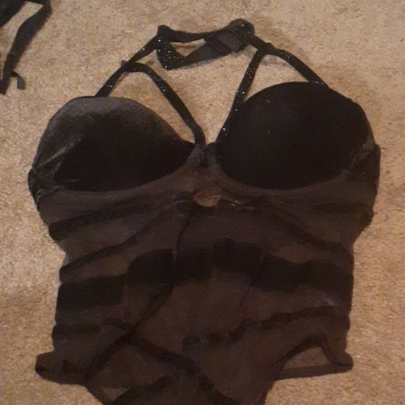 Black velvet teddy - Picture 1 of 1